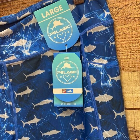 Pelagic Fiji Legging Americamo Fishing Leggings NWT Large - Picture 8 of 8